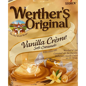 Storck Werther's Original Sugar-Free Caramel Chocolate Hard Candies 2.35 oz