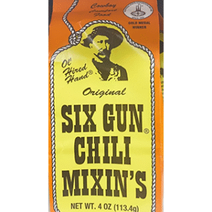 Original Six Gun Chili Mixin's Spice Mix 4 oz (Pack of 2) | Bold Flavor