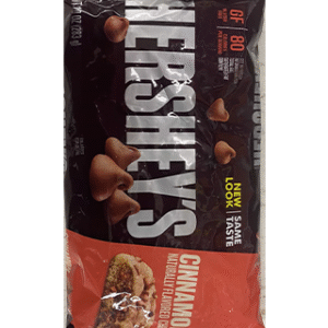 Hershey's Cinnamon Baking Chips 10 oz Bag | Sweet & Spicy Flavor